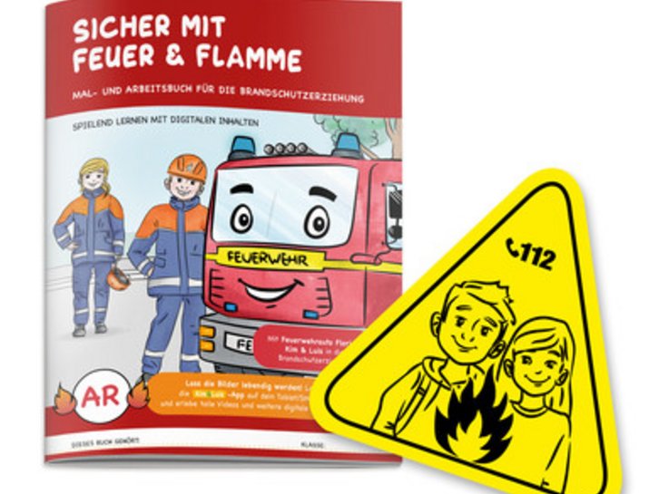 Brandschutzerziehungsbuch mit digitalen Inhalten für den Kreisfeuerwehrverband Mittelsachsen e.V. im Altkreis Döbeln erschienen – Ihr digitales Belegexemplar